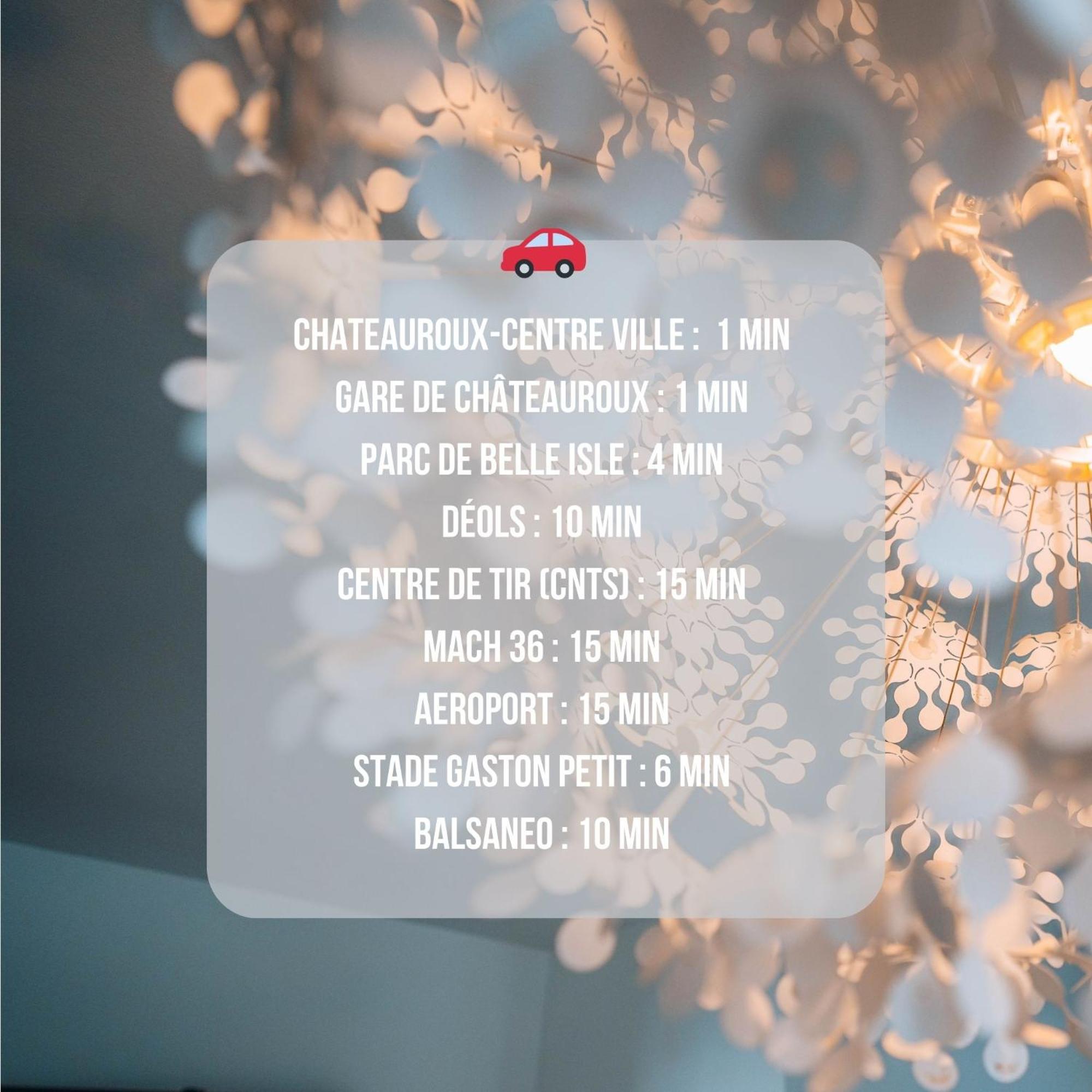 Châteauroux Les Petits Roys - Proche Centre Ville - Cosy מראה חיצוני תמונה